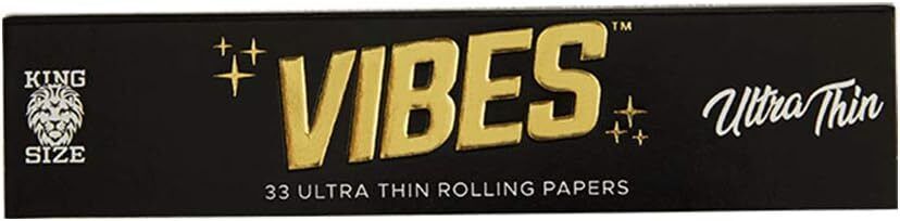 Black Vibes ultra thin Rolling papers