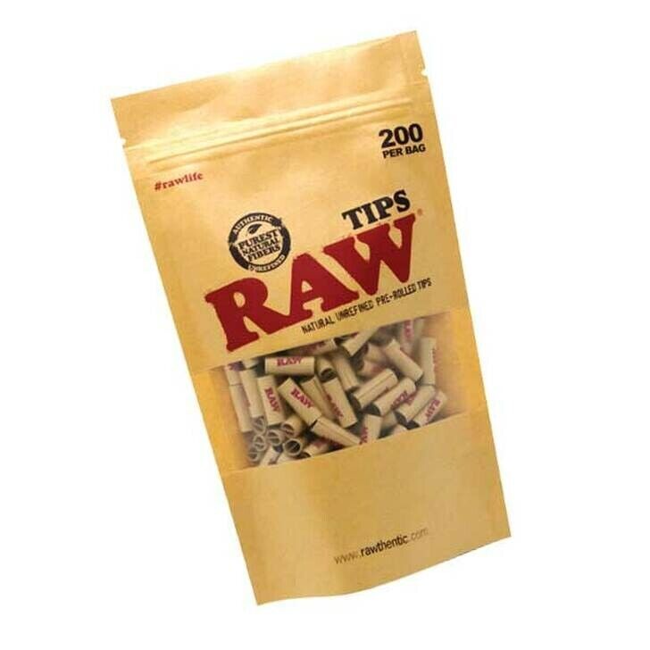 Raw tips 200 pack